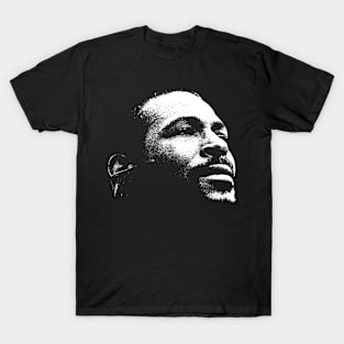 the black and white marvin T-Shirt